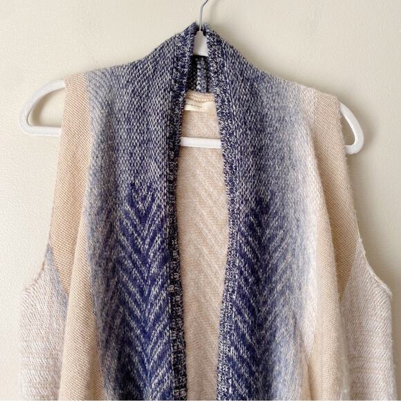 Sleeping On Snow Anthropologie | Mabli Wool Blend Cardigan Sweater Vest XS/S - Picture 3 of 8